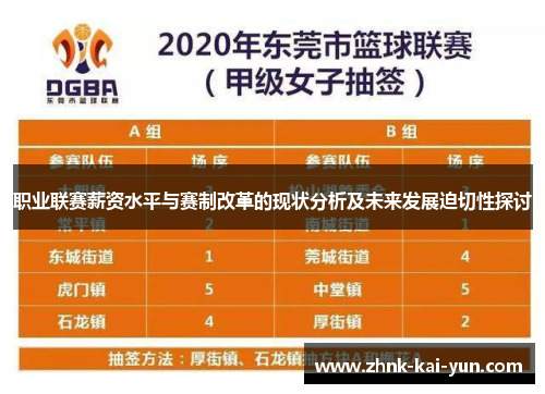 职业联赛薪资水平与赛制改革的现状分析及未来发展迫切性探讨 职业联赛薪资水平与赛制改革的现状分析及未来发展迫切性探讨